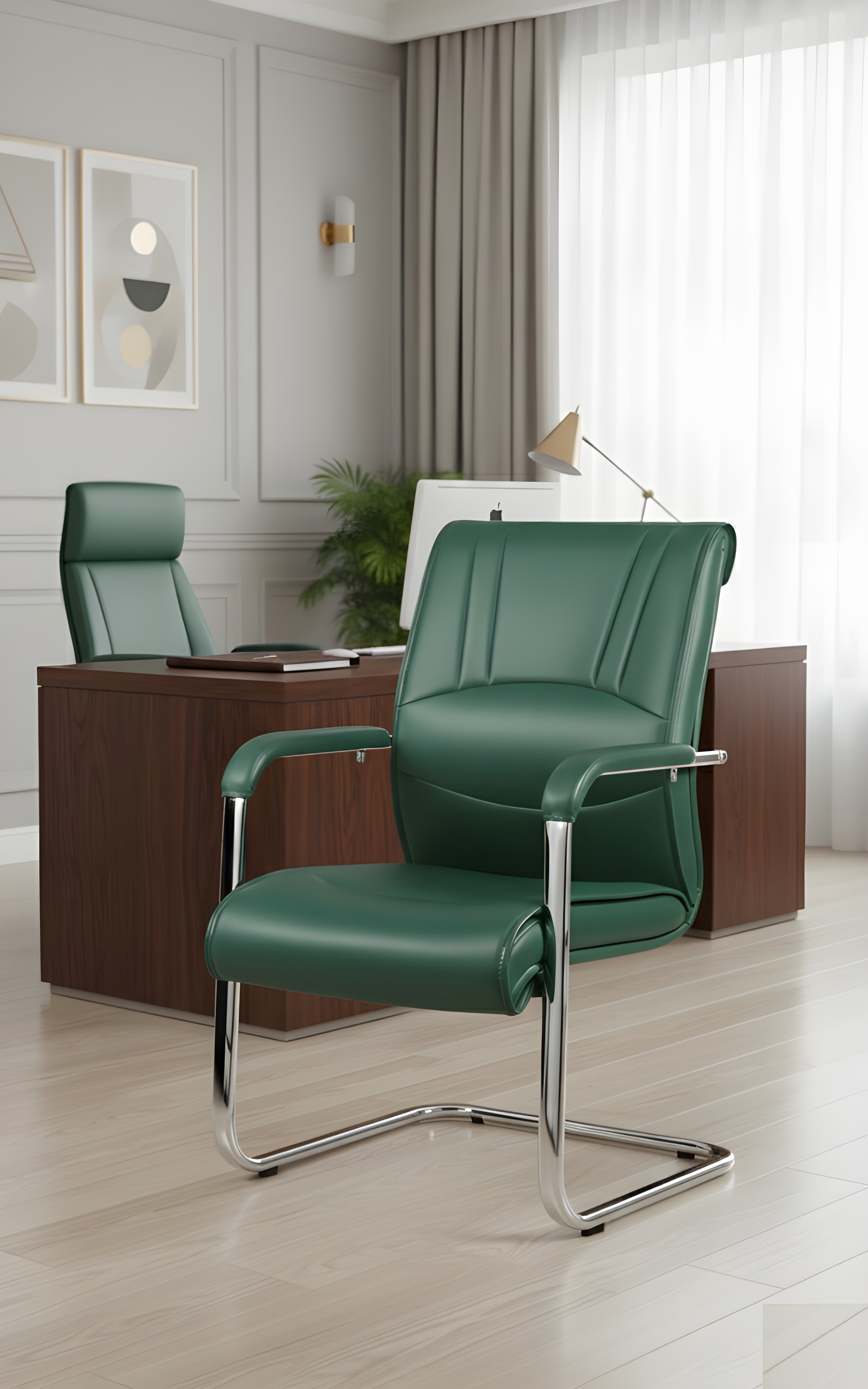 قیمت صندلی ثابت چرمی